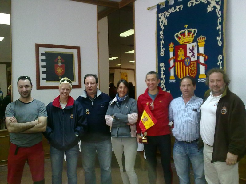 El jinete Navarro PACO AYESTARÁN, ganador del I Raid AGM en Zaragoza